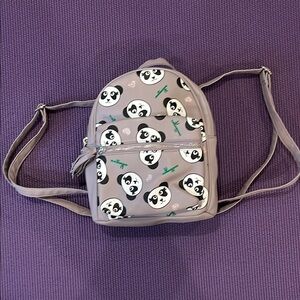 Cute Panda Print Backpack